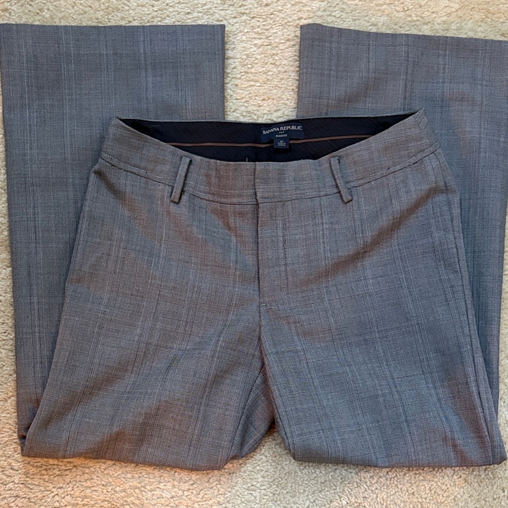 Banana Republic Charcoal Trousers